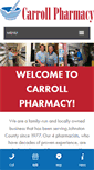 Mobile Screenshot of carrollpharmacy.com